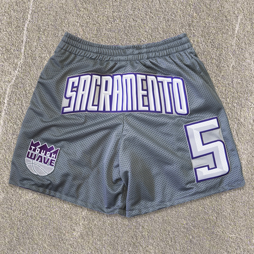 Double Sided Sacramento Valley Basketball Mesh Shorts
