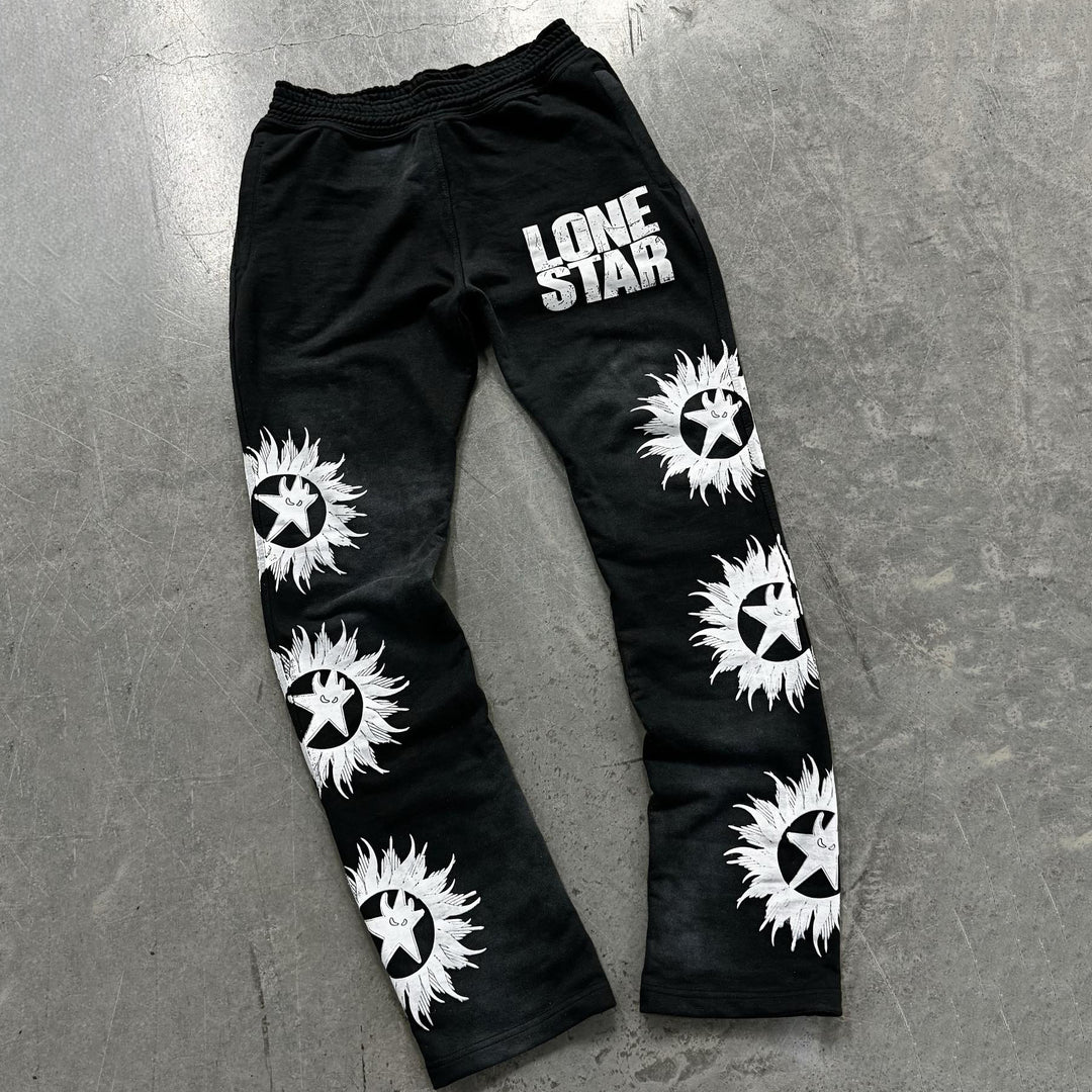 Lone Star Printed Casual Street Pants