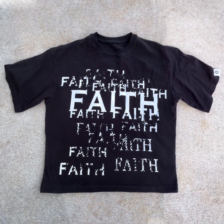 Faith 3 Print Short Sleeve T-shirt