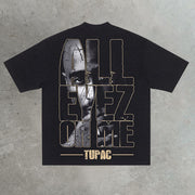 All Eyez On Me Rap Music Casual Street T-Shirt