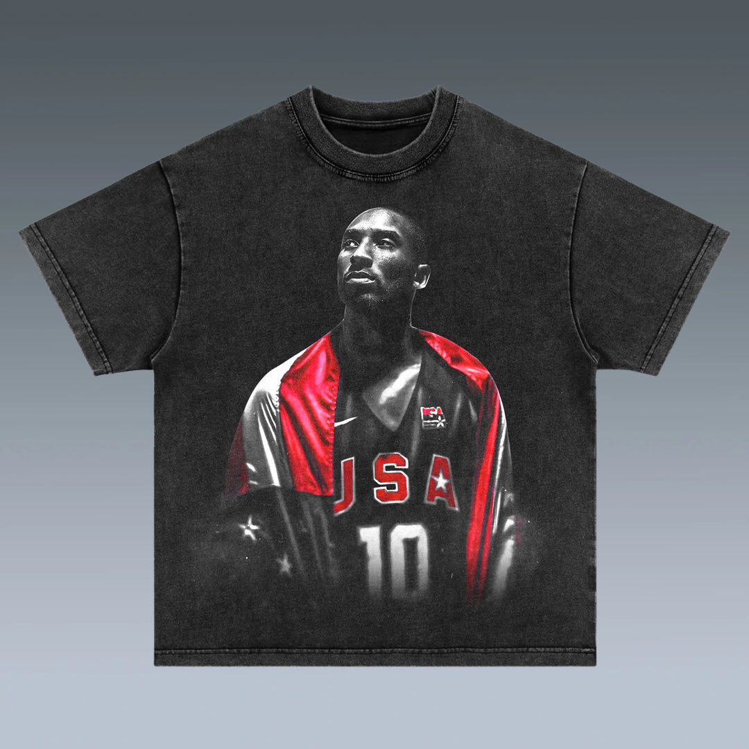 Street Basketball Star Cotton T-Shirt