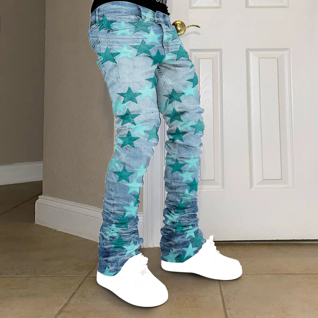 Retro Hip Hop Casual Street Jeans