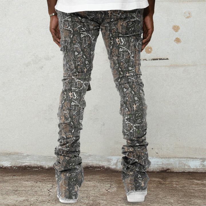 Trendy street tribal style jeans