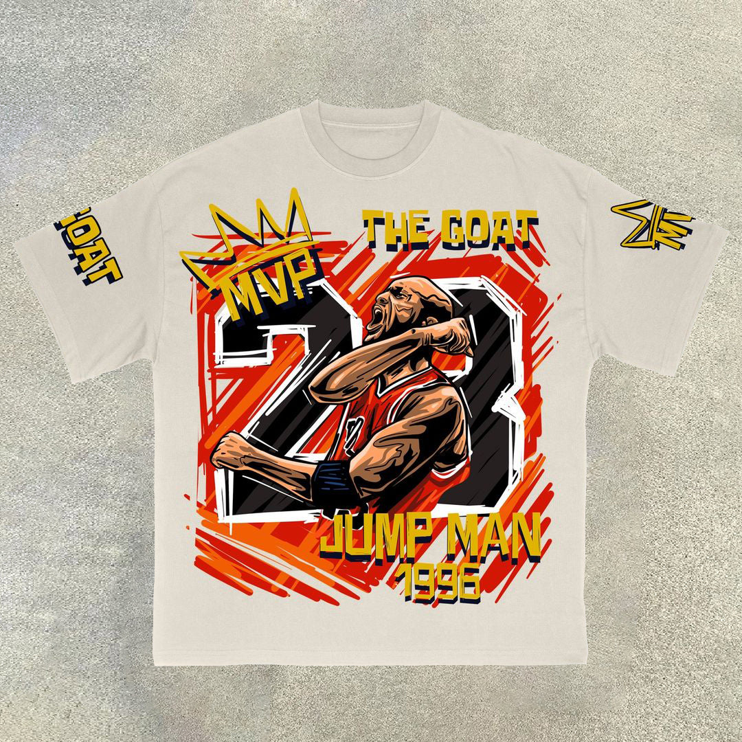 Limited Edition No. 23 MVP Casual Street Basketball T-Shirt