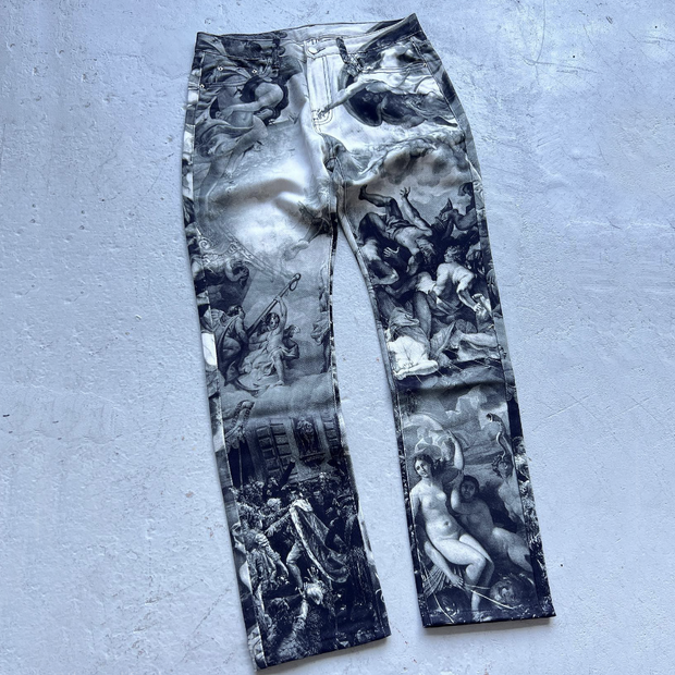Limited Edition Angel Casual Street Jeans