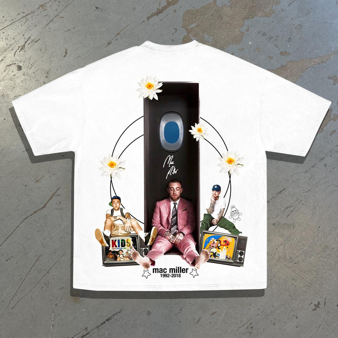 Rap star MAC album cotton T-shirt